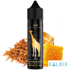 Жидкость WES Golden Giraffe 60 мл НА ОРГАНИЧЕСКОМ НИКОТИНЕ 3 мг со вкусом табака с мёдом