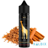 Рідина WES Golden Giraffe 60 мл НА ОРГАНІЧНОМУ НІКОТИНІ 6 мг зі смаком тютюну з корицею