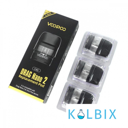 Змінний картридж VooPoo Drag Nano 2 Pod на 0.8 Ом