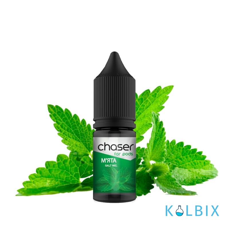 ЖИДКОСТЬ Chaser - Мята 10 мл 50 мг НА СОЛЕВОМ НИКОТИНЕ СО ВКУСОМ мяты