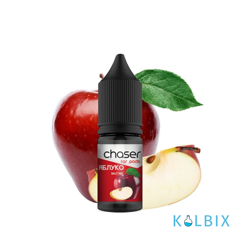 ЖИДКОСТЬ Chaser - Яблоко 10 мл 30 мг НА СОЛЕВОМ НИКОТИНЕ СО ВКУСОМ Яблока