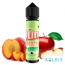 Жидкость Juni 60 мл на органическом никотине 0 мг со вкусом персика и яблока
