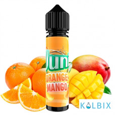Рідина Juni 60 мл на органічному нікотині 0 мг зі смаком апельсину та манго
