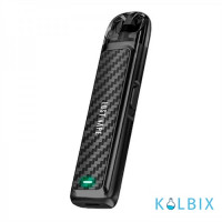 Pod-система Lost Vape Ursa Nano Pod Kit 800 мАч в серебристом корпусе с карбоновой вставкой