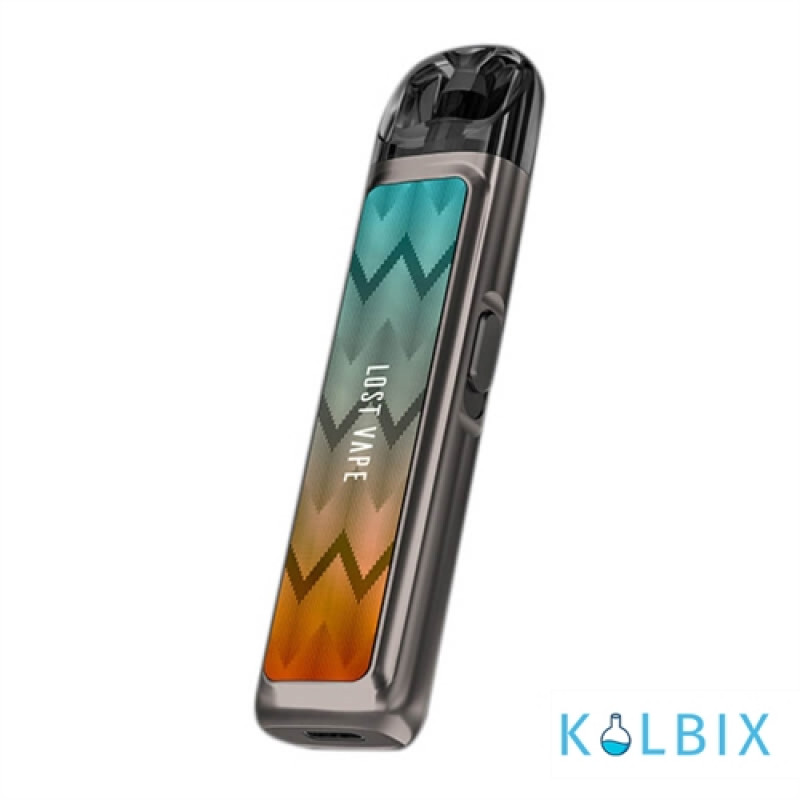 Pod-система Lost Vape Ursa Nano Pod Kit 800 мАч в бирюзово-оронжевом градиенте