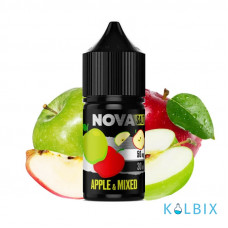 ЖИДКОСТЬ Nova Salt 30 мл НА СОЛЕВОМ НИКОТИНЕ 30 мг со вкусом микса яблок