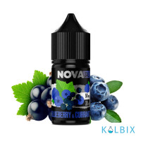 ЖИДКОСТЬ Nova Salt 30 мл НА СОЛЕВОМ НИКОТИНЕ 65 мг со вкусом черники и смородины