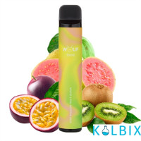 Одноразовый Pod WOUF 1500 850mAh 5% на 1500 затяжек со вкусом киви, маракуйи и гуавы