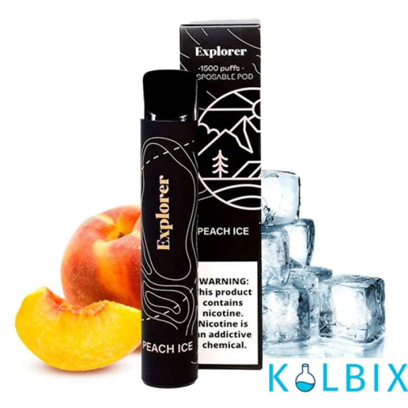 EXPLORER 1500 PEACH ICE (ПЕРСИК ЛЕД)