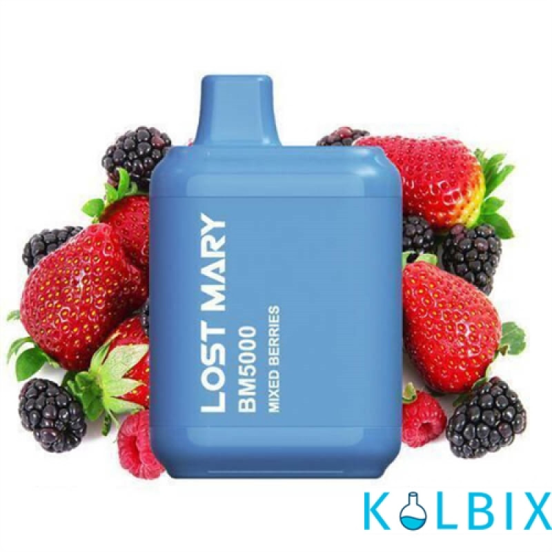 Одноразовый Pod Lost Mary BM5000 650 мАч 5% на 5000 затяжек со вкусом ягодного микса