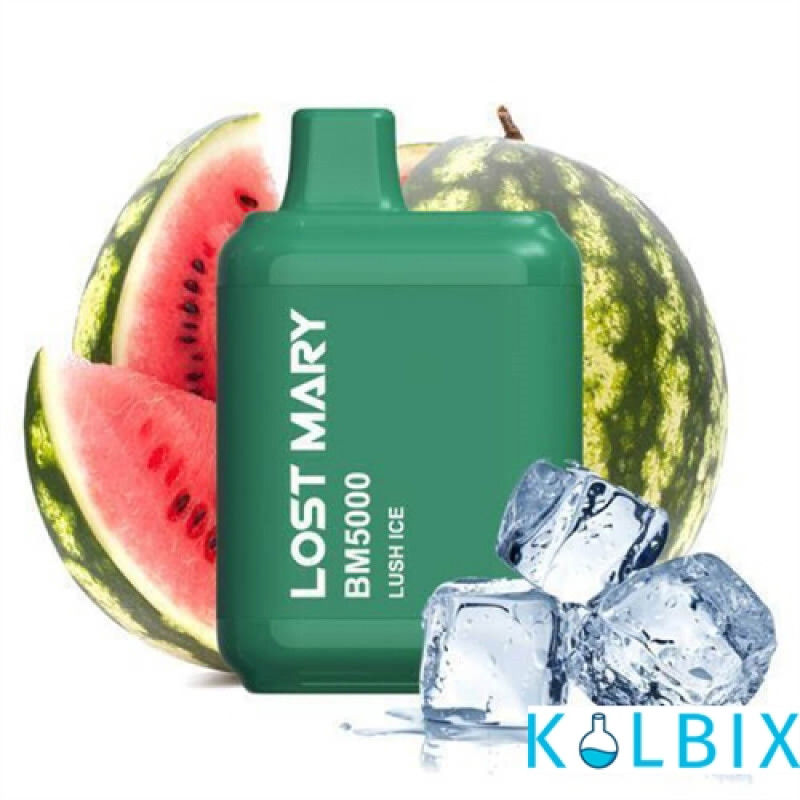 Одноразовый Pod Lost Mary BM5000 650 мАч 5% на 5000 затяжек со вкусом арбуза со льдом