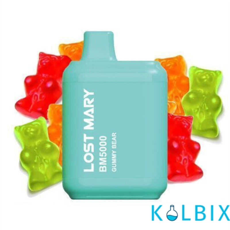 Одноразовый Pod Lost Mary BM5000 650 мАч 5% на 5000 затяжек со вкусом желейных мишек