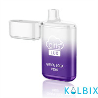 Одноразовый Pod Airis Lux P5000 650 мАч 5% на 5000 затяжек со вкусом виноградной газировки