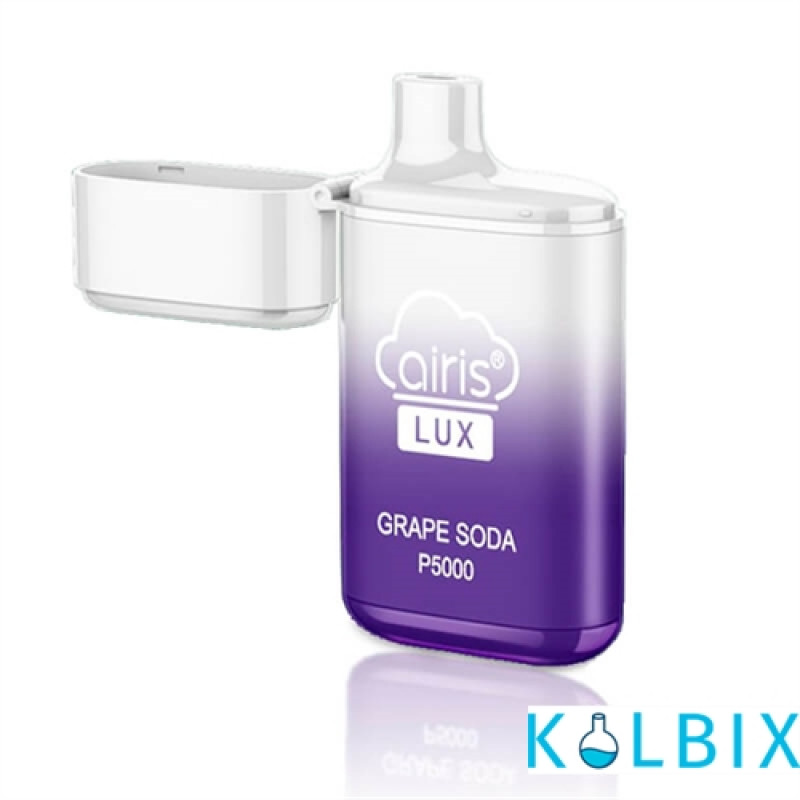 Одноразовый Pod Airis Lux P5000 650 мАч 5% на 5000 затяжек со вкусом виноградной газировки
