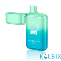 Одноразовый Pod Airis Lux P5000 650 мАч 5% на 5000 затяжек со вкусом киви и клубники