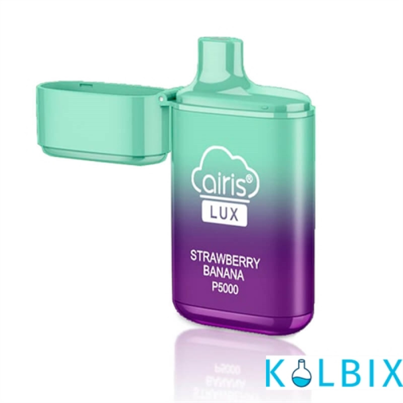 Одноразовый Pod Airis Lux P5000 650 мАч 5% на 5000 затяжек со вкусом клубники и банана