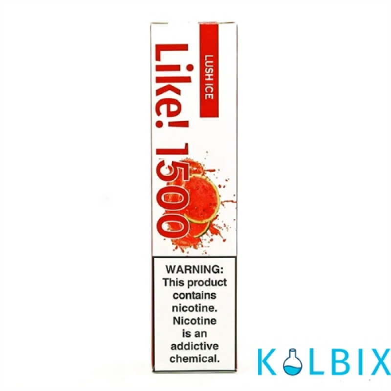 Одноразова Pod система Joyetech Like! 1500 50 мг 1100 мАч на 1500 затяжок зі смаком кавуна з холодком