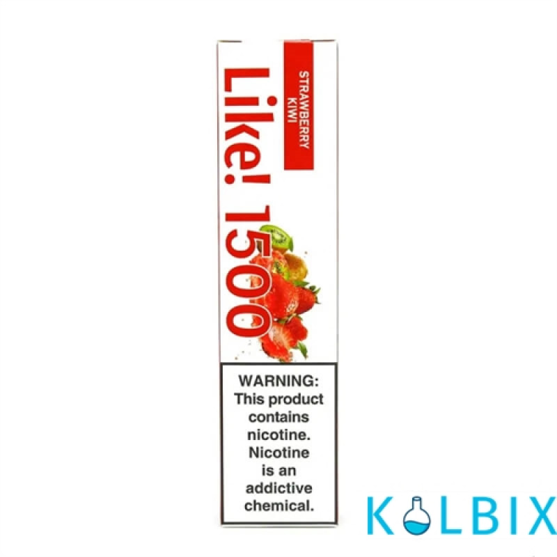 Одноразовая Pod система Joyetech Like! 1500 50 мг 1100 мАч на 1500 затяжек со вкусом клубники и киви