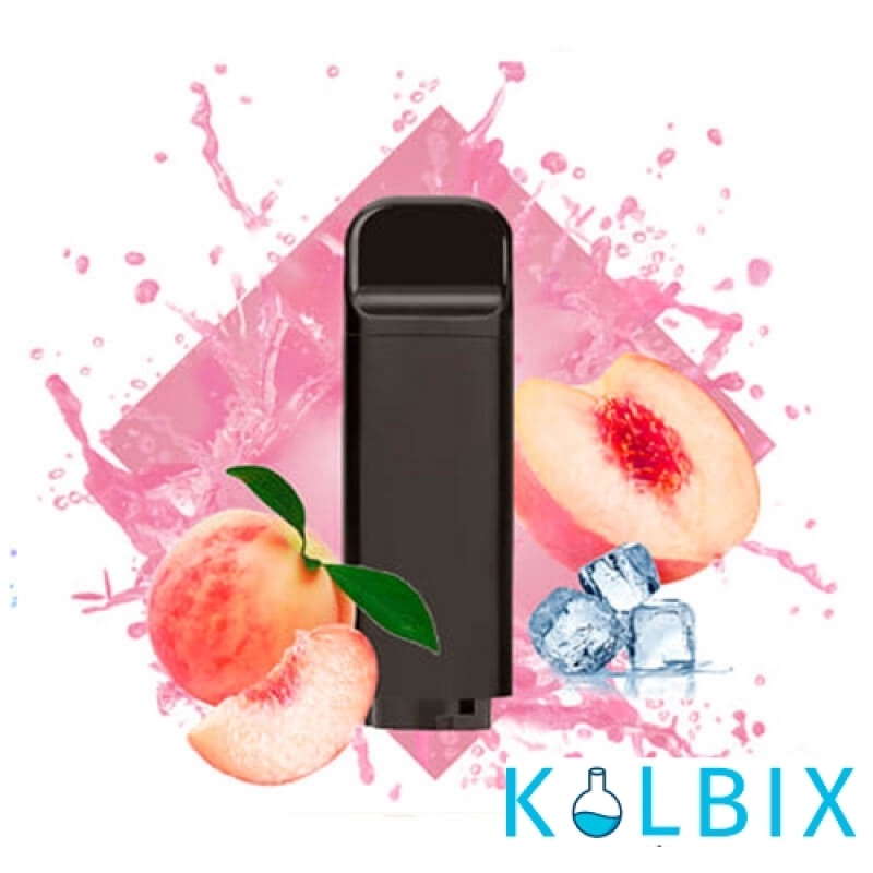 Заправленные картриджи для Airis Aura 3.5 мл со вкусом персика с холодком