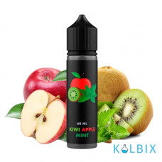 Жидкость 3Ger 60 мл на органическом никотине 3 мг со вкусом киви, яблока и мяты