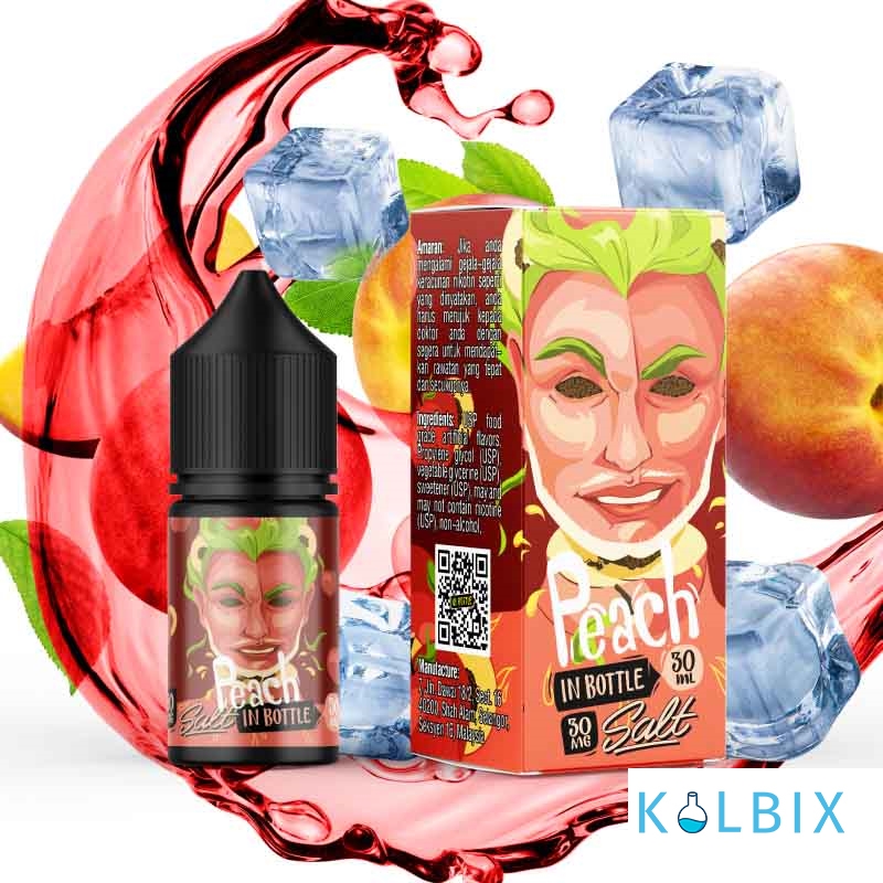 Жидкость In Bottle Salt 30 мл на солевом никотине 30 мг со вкусом персика