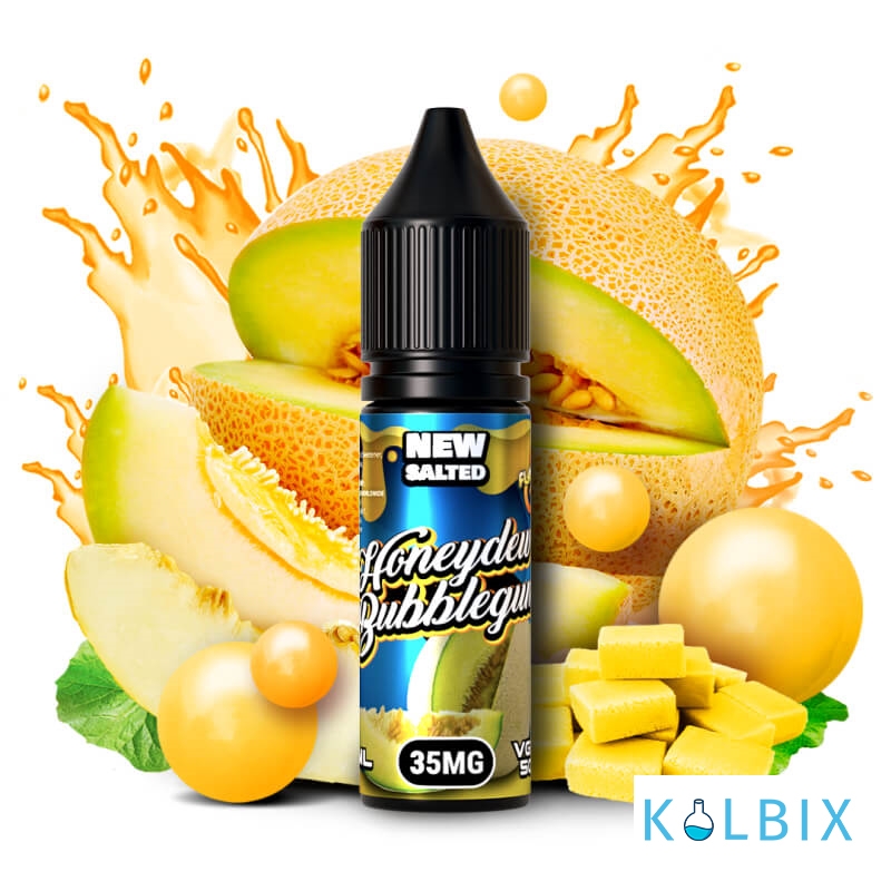 ЖИДКОСТЬ Flamingo New Salted 15 мл НА СОЛЕВОМ НИКОТИНЕ 35 мг со вкусом жвачки с дыней