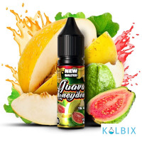 ЖИДКОСТЬ Flamingo New Salted 15 мл НА СОЛЕВОМ НИКОТИНЕ 35 мг со вкусом дыни и гуавы