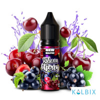ЖИДКОСТЬ Flamingo New Salted 15 мл НА СОЛЕВОМ НИКОТИНЕ 35 мг со вкусом вишни и чёрной смородины