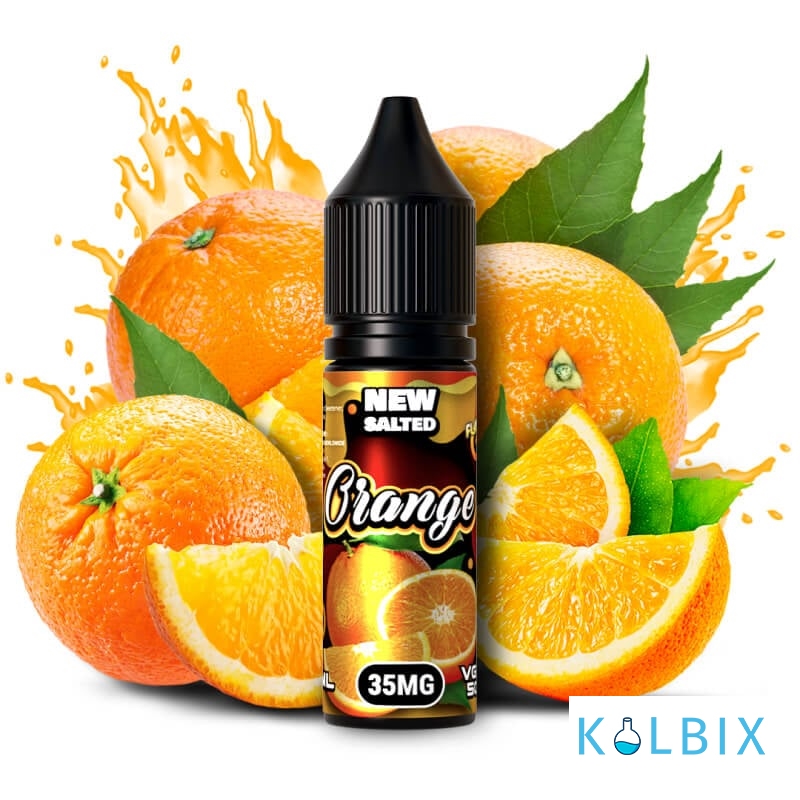 ЖИДКОСТЬ Flamingo New Salted 15 мл НА СОЛЕВОМ НИКОТИНЕ 50 мг со вкусом сицилийского апельсина