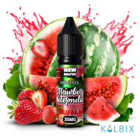 ЖИДКОСТЬ Flamingo New Salted 15 мл НА СОЛЕВОМ НИКОТИНЕ 50 мг со вкусом клубники и арбуза