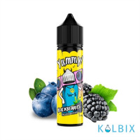 Рідина WES Split - YUMMY 60 мл 6 мг НА ОРГАНІЧНОМУ НІКОТИНІ З СМАКОМ ожини з чорницею