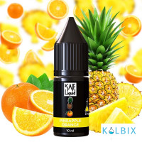Жидкость Kaif Liquid Salt 10 мл на солевом никотине 25 мг со вкусом ананаса и апельсина
