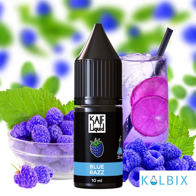 Жидкость Kaif Liquid Salt 10 мл на солевом никотине 25 мг со вкусом голубой малины