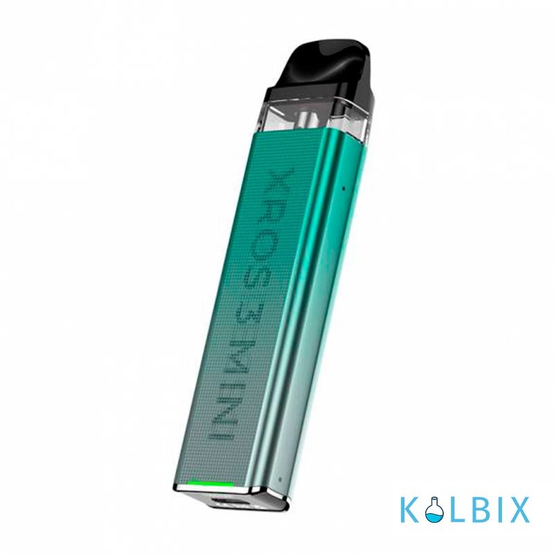 Pod-система Vaporesso XROS 3 Mini Pod Kit (Original) в градиентном зеленом цвете