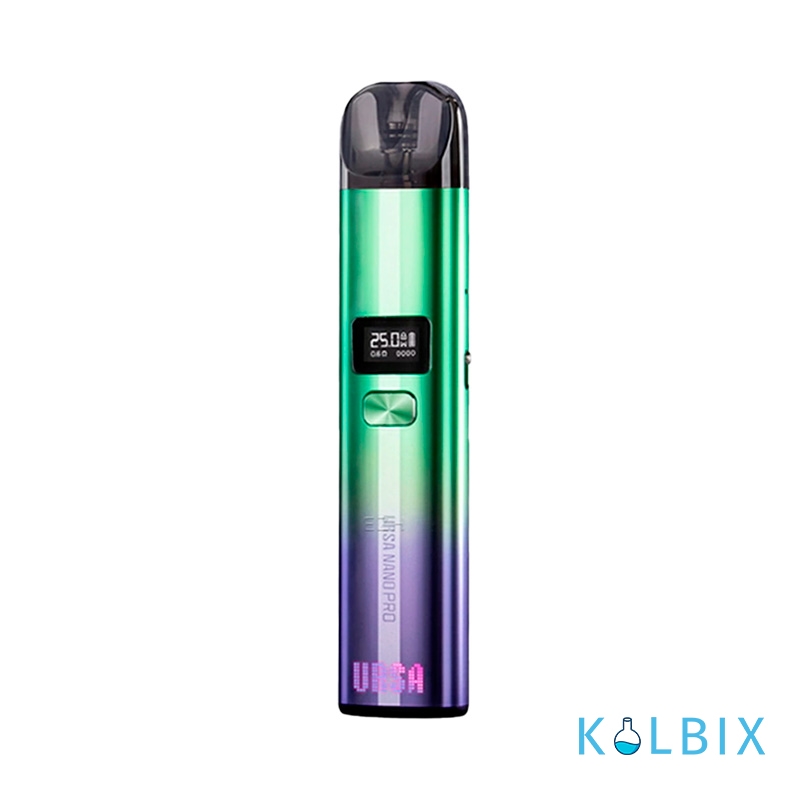 Pod-система Lost Vape Ursa Nano Pro в градиентном фиолетово-зеленом цвете