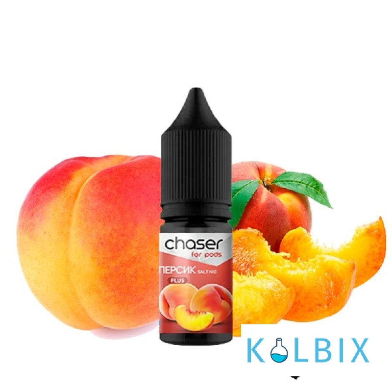 ЖИДКОСТЬ Chaser 10 мл 50 мг НА СОЛЕВОМ НИКОТИНЕ СО ВКУСОМ Персика