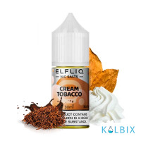 Жидкость Elf Liq 30 мл 50 мг на солевом никотине со вкусом табака с кремом