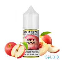 Рідина Elf Liq 30 мл 50 мг на сольовому нікотині зі смаком яблука та персика