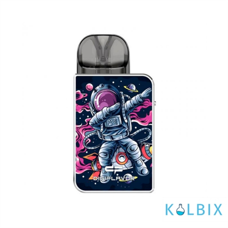 ОРИГИНАЛЬНАЯ POD-СИСТЕМА GEEKVAPE DIGIFLAVOR DIGI-U POD В РАСЦВЕТКЕ "СЕРЕБРЯНЫЙ КОСМОНАВТ"