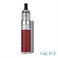 Оригінальний стартовий набір VooPoo Drag Q Kit у срібному кольорі з червоною вставкою