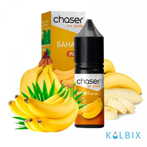 РІДИНА Chaser ForPods 15 мл, 30 мг НА СОЛЬОВОМУ НІКОТИНІ зі смаком банана