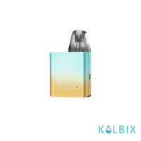 Pod-система OXVA Xlim SQ Kit у градієнтному блакитно-золотому кольорі.