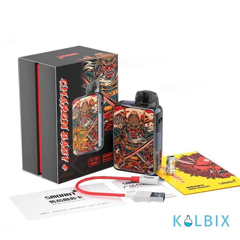 Стартовый набор Smoant Charon Baby Plus Pod Kit в расцветке "Lion"