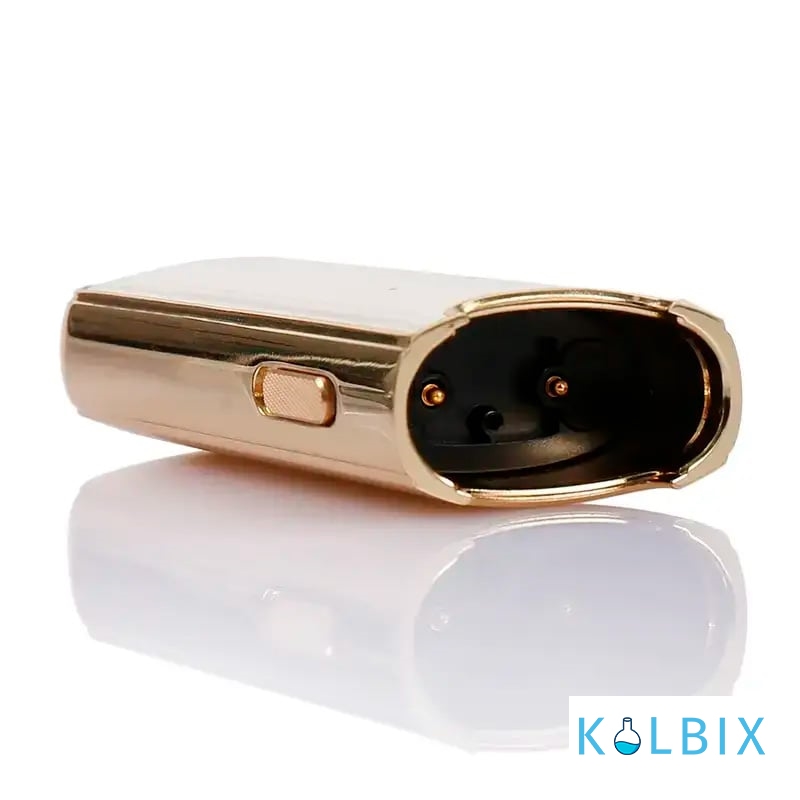 Pod-система VooPoo VMATE E в бело-золотом цвете