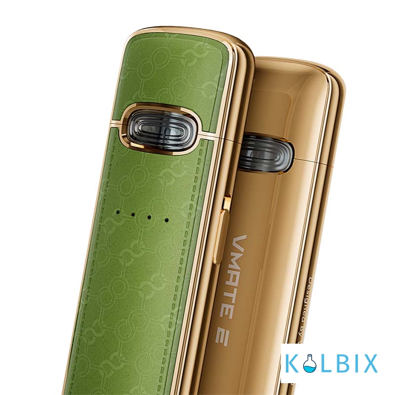 Pod-система VooPoo VMATE E в зелено-золотом цвете