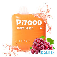 Одноразовый Elf Bar PI7000 500 мАч 5% на 7000 затяжек со вкусом виноградного энергетика