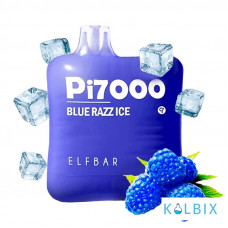 Одноразовый Elf Bar PI7000 500 мАч 5% на 7000 затяжек со вкусом голубой малины со льдом
