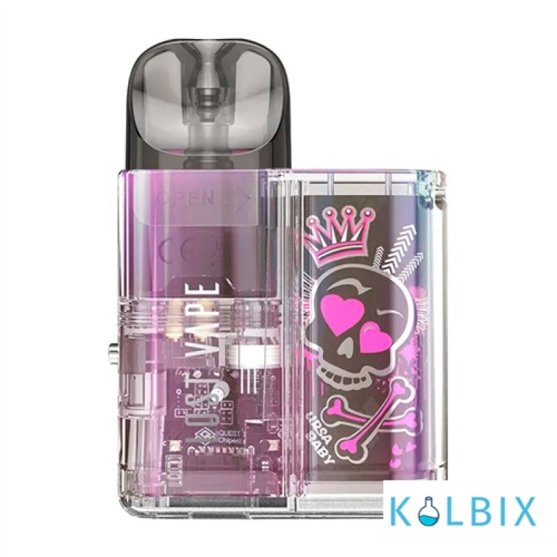Оригинальная Pod-система Lost Vape Ursa Baby Pod Kit в черно-розовом цвете "Flash Nightmare"
