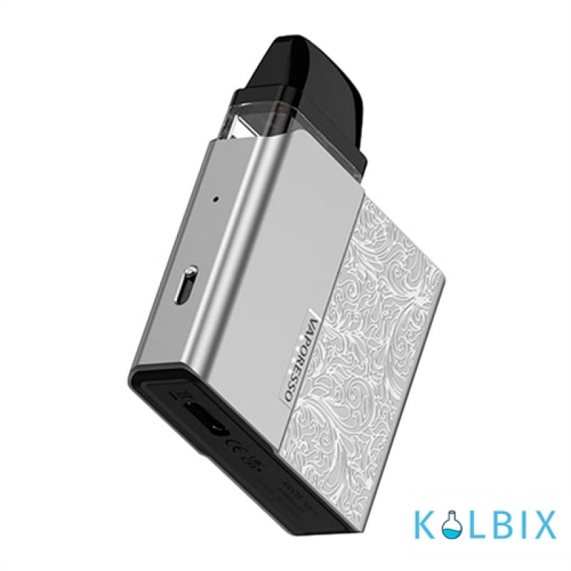 Оригінальна Pod-система Vaporesso XROS Nano у сріблястому кольорі з візерунком