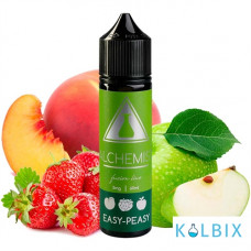 Рідина Alchemist FL 60 мл на органічному нікотині 3 мг зі смаком ягід, яблука та персика